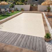 Volet immerg� piscine 