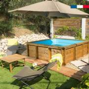 Piscina de madera