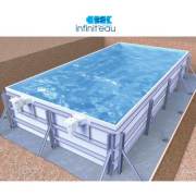 Kits piscines panneaux / acier