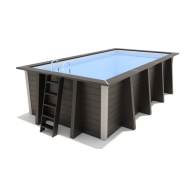 Piscine composite rectangulaire