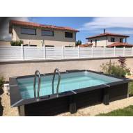 Piscine composite rectangulaire