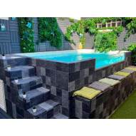 	Piscine acier galvanis "container" MIAMI