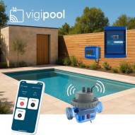 Piscine connecte Vigipool : Kit bton