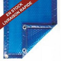 Bche  bulle rectangulaire 400  bleu/bleu