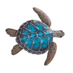 D�coration auto-collante Tortue bleu