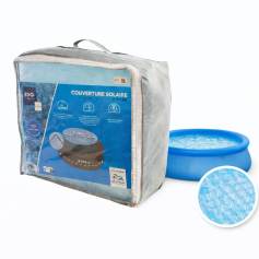 B�che solaire piscine hors-sol ronde 