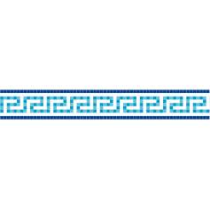 Frise piscine auto-collante Odysse bleu 24 cm x 5 m