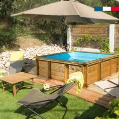 Piscina de madera Tropic Junior By BWT 2 x 2 m 