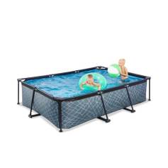 Piscine enfant EXIT : STONE rectangulaire
