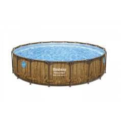 Piscine Bestway ronde Power Steel Swim Vista