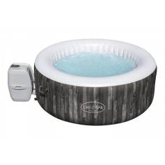 Spa gonflable rond Bahamas  motif bois 