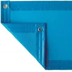 Couverture en mousse 5 mm : Bleu/Bleu LUXE