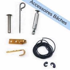 Accessoire bache � barres piscine