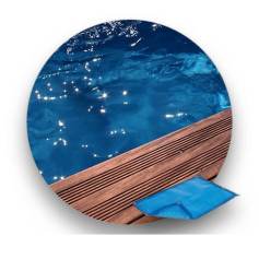 Bche  bulle piscine bois SUNBAY