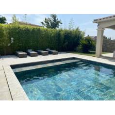 Carrelage pour piscine BALI "MYSTIQUE BLACK" : m2