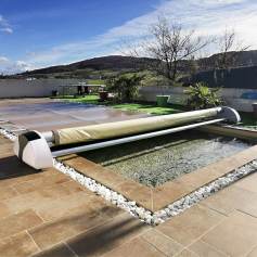 Bâche à barre de sécurité EDEN sur mesure - APF Pool Design
