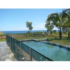 Clture piscine FILET BEETHOVEN verte