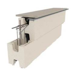 Bloc Polystyrne 100 x 25 x 25 cm : Densit : 25 kg/m2 : sur mesure