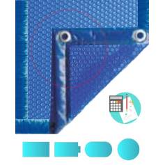 Bche  bulle standard 500 bleu /bleu : 4 cots