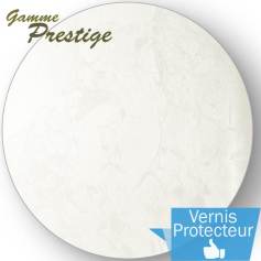 Liner piscine 75/100me 2015 effet "nacr" : Blanc adriatique