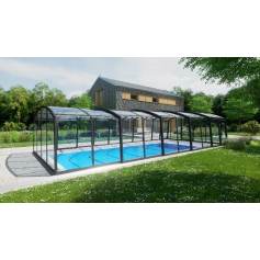 Cobertizo de piscina alto a medida CASABLANCA
