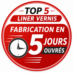 Liner piscine 75/100�me uni d�lais Express : CHRONO LINER