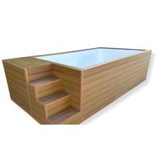 Piscina contenedor ICONIC 4,26 m x 2,16 m x 1,365 m: versin lista para nadar
