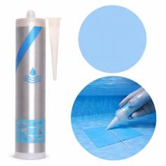 Kit r�paration liner piscine + colle sous eau