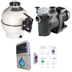 Kit de filtracin para piscina enterrada