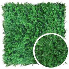 Feuillage artificiel Thuya : 1m x 1m 