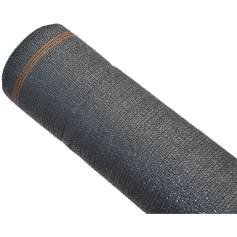 Brise-vues en toile tisse Anthracite : 10m
