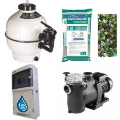 Kit filtration piscine LUXE Astralpool