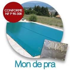 Bche d'hiver piscine compatible Mon de pra