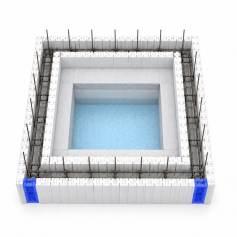 Spa en kit structure en Bloc polystyr�ne 