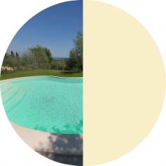 Liner piscine 75/100me sable