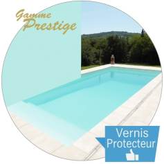 Liner piscine 75/100me VERNIS vert carabes - 2010 