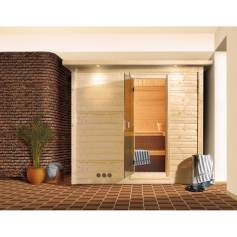 Sauna bois massif 40 mm Mojave
