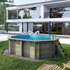 Piscine bois NEMO octogonale Altanka