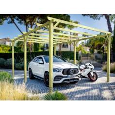 Carport bois massif RIO