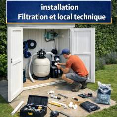 Montage Filtration et local technique - 34 - Montpellier