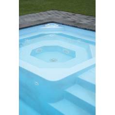 Piscina casco MENPHIS 1 + kit SPA