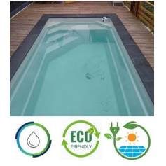 Piscina casco ecolgica 