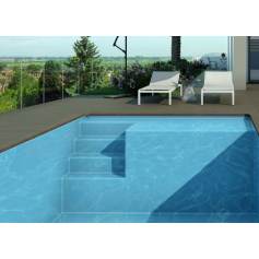 Piscina casco Olympie 3 : 6,95 x 3,60 m