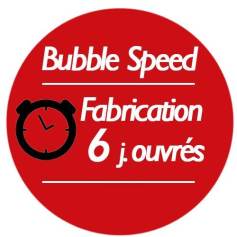 Bche  bulle standard 400  bleu / bleu LUXE - EXPRESS