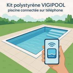 Piscine connecte : Kit polystyrne