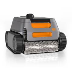 Persiana enrollable para piscina Silver-Roll de policarbonato: 4,00 x 2,53 m