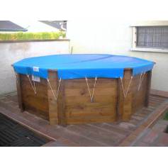 Couverture d'hiver ZEPHIR pour les piscines bois hors sol 