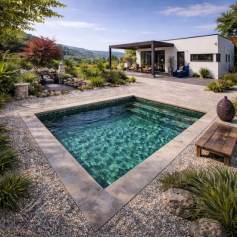 mini piscine en kit pierre de bali 