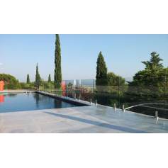 Clture de piscine Pacific en verre