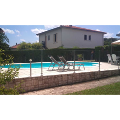 Barrires de piscine Oceanix en verre
